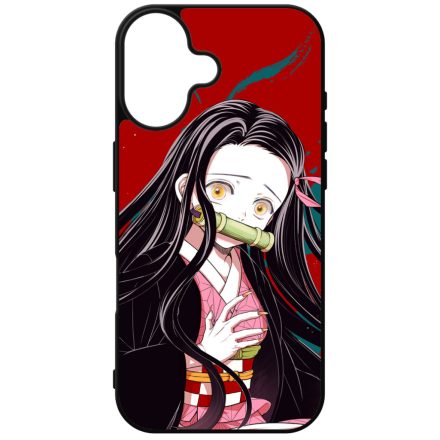 Nezuko RED Art - Demon Slayer iPhone szilikon tok