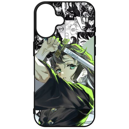 Muichiro Manga Fight - Demon Slayer iPhone szilikon tok