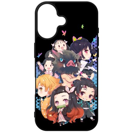 Chibi Demon Slayer iPhone szilikon tok