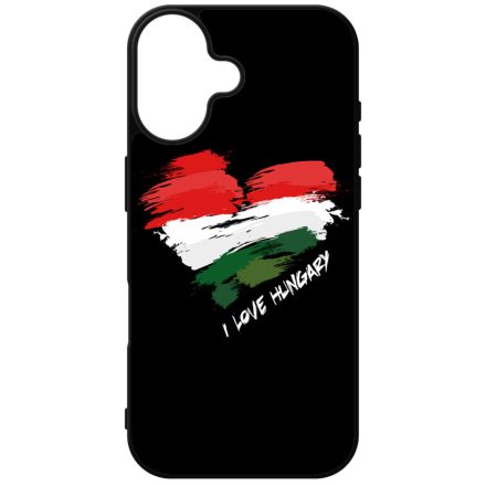 I Love Hungary iPhone szilikon tok