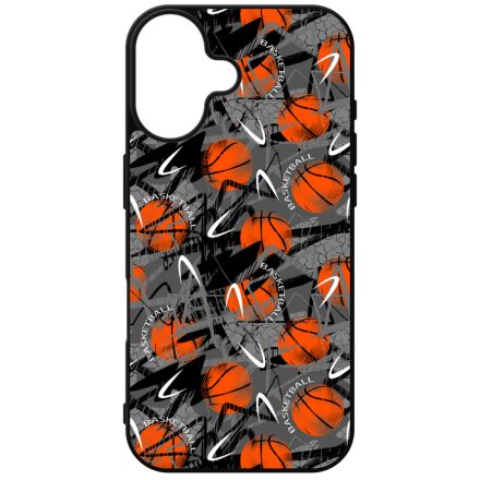 Grunge Basketball Kosarlabda mintas iPhone szilikon tok