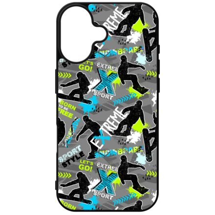 Extreme Snowboard iPhone szilikon tok