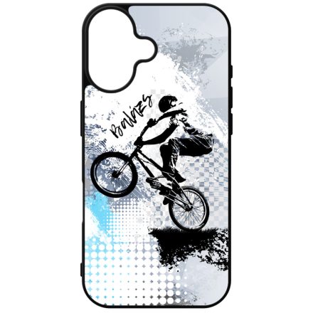 Kerd a neveddel Kerekpar iPhone szilikon tok