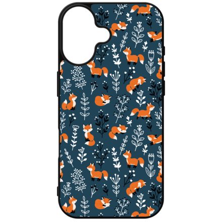 Cuki kis róka mintás iPhone szilikon tok