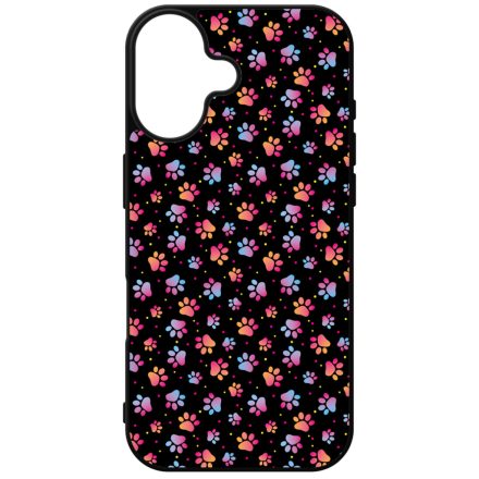 Szépséges kutyamancs mintás iPhone szilikon tok