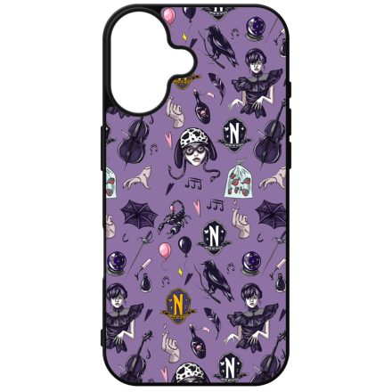 Wednesday & Nevermore iPhone szilikon tok