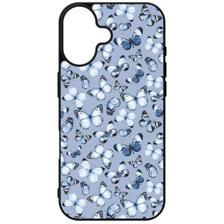 Szepseges kek pillangok iPhone szilikon tok