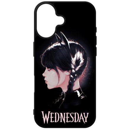 Cuki Cica Wednesday iPhone szilikon tok