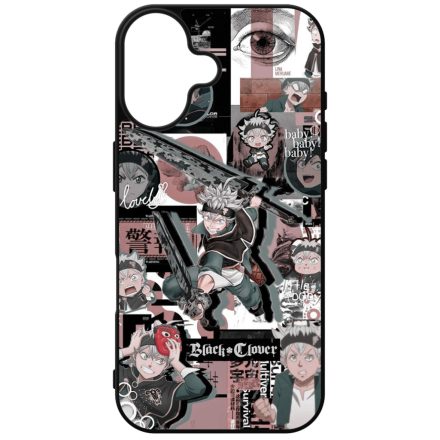Black Clover Aesthetic iPhone szilikon tok