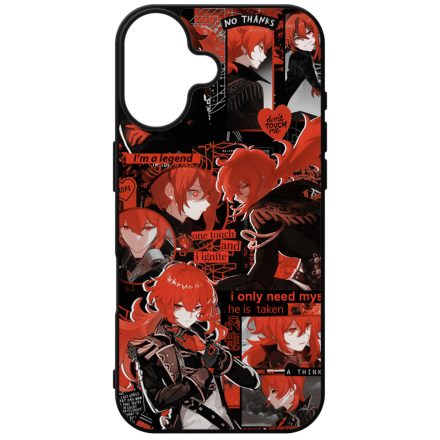 Genshin Impact - Diluc iPhone szilikon tok