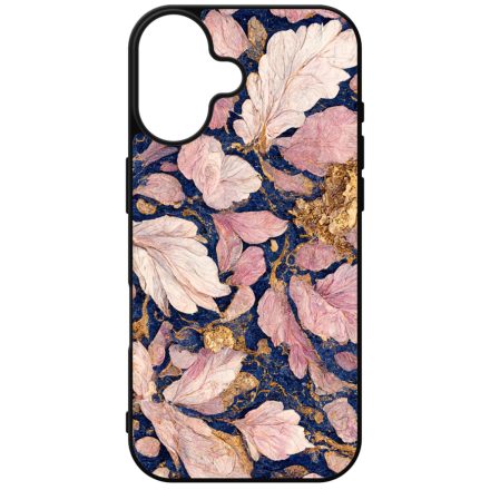 Gyönyörű rózsaszín aranyos virág Art iPhone szilikon tok