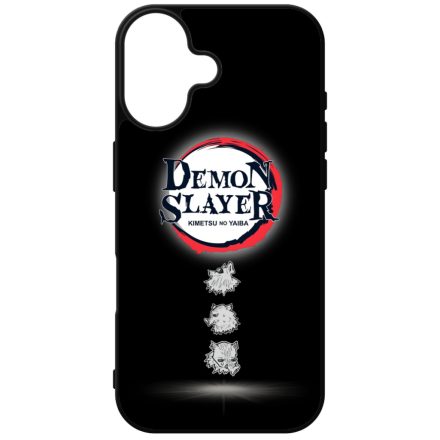 Demon Slayer logo iPhone szilikon tok