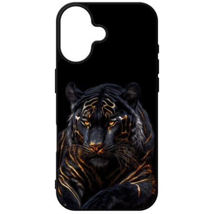 Golden Tiger iPhone szilikon tok