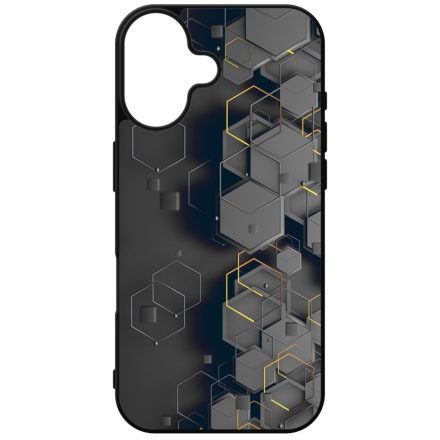 Glitter arany iPhone szilikon tok