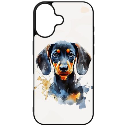 Fekete baba tacsi iPhone szilikon tok