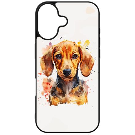 Barna tacsi iPhone szilikon tok
