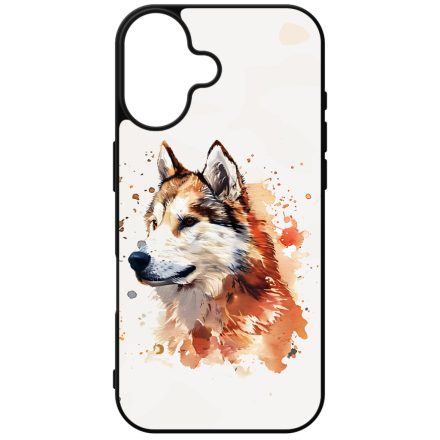 Barna Alaszkai Malamut iPhone szilikon tok