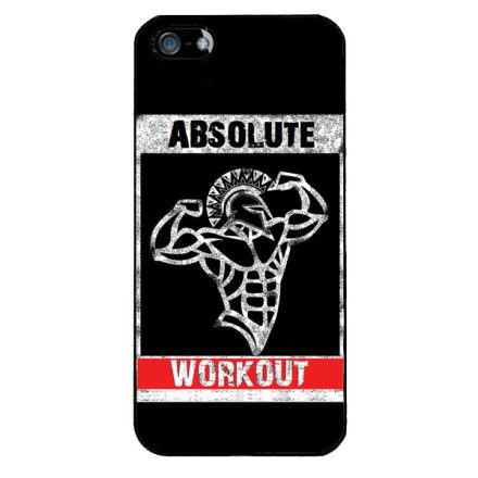 fitness absolute workout edzés gyúrós iPhone 5-5s-SE (2016) tok