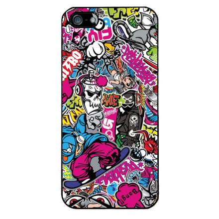stickerbomb matricabomba freestyle iPhone 5-5s-SE (2016) tok