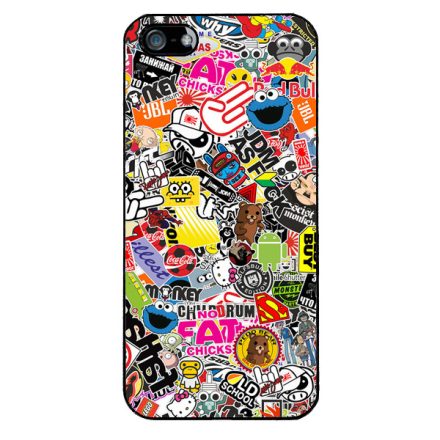 stickerbomb matricabomba iPhone 5-5s-SE (2016) tok