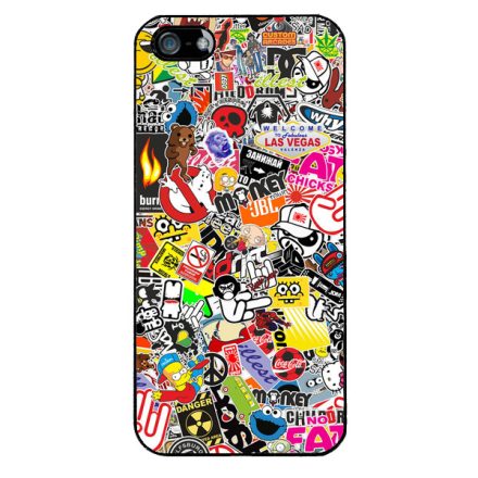 stickerbomb matricabomba iPhone 5-5s-SE (2016) tok