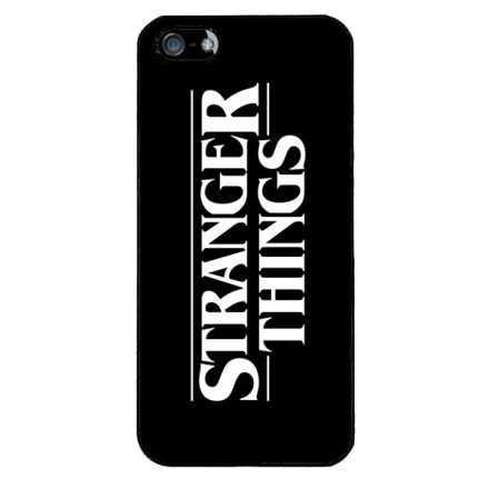 Stranger Things - Black iPhone 5-5s-SE (2016) tok