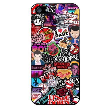 Stranger things matricabomba stickerbomb iPhone 5-5s-SE (2016) tok