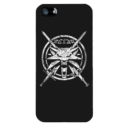 the Witcher White Wolf Vaják Fehér farkas iPhone 5-5s-SE (2016) tok