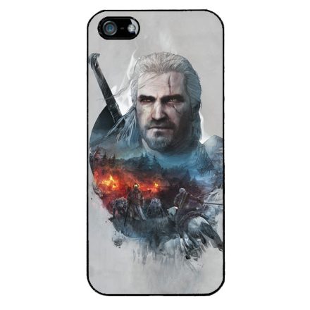the Witcher Artwork Vaják Geralt of Rivia iPhone 5-5s-SE (2016) tok