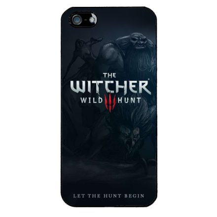 the Witcher Let the hunt begin Vaják iPhone 5-5s-SE (2016) tok