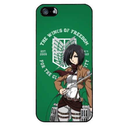 Mikasa ackerman Attack on titan AOT iPhone 5-5s-SE (2016) tok