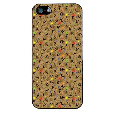 Alphabet - Stranger Things iPhone 5-5s-SE (2016) tok