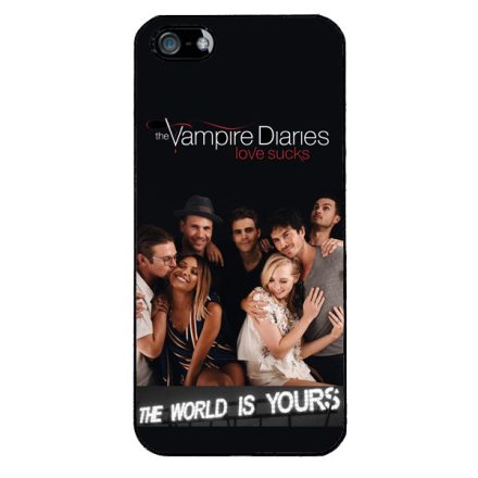 Vampire Diaries- world is yours Vámpírnaplók iPhone 5-5s-SE (2016) tok