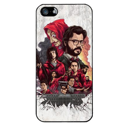A nagy pénzrablás - La Casa de Papel iPhone 5-5s-SE (2016) tok