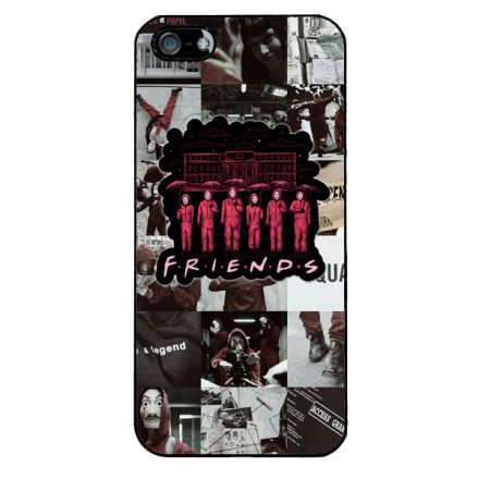 Jóbarátok - Nagy Pénzrablás - la casa de papel iPhone 5-5s-SE (2016) tok