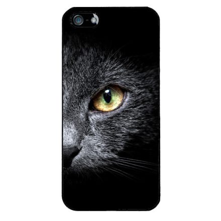 Csak a szemembe nézz - Cica iPhone 5-5s-SE (2016) tok