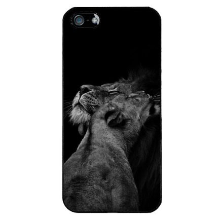 Lion Love Wild Beauty Csajos Allat mintas iPhone 5-5s-SE (2016) tok