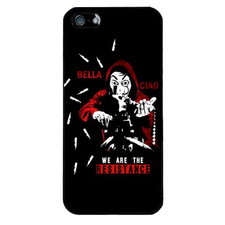 We are the resistance nagypenzrablas lacasadepapel iPhone 5-5s-SE (2016) tok