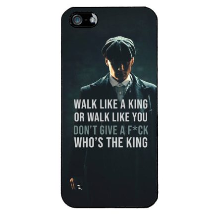Tommy Shelby King idezet peaky blinders iPhone 5-5s-SE (2016) tok