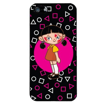 Squid Game green light, red light kislany iPhone 5-5s-SE (2016) tok
