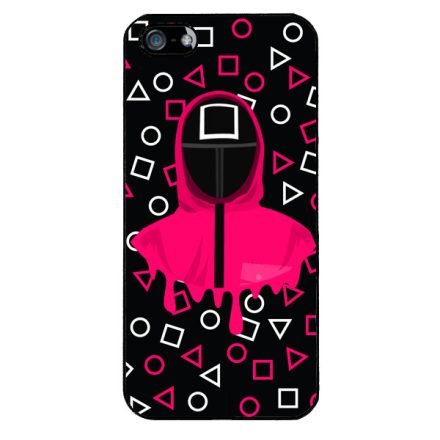 Squid Game a jatek szimbolumai es a katona iPhone 5-5s-SE (2016) tok