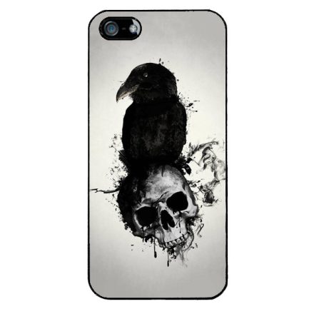 Raven & Skull - Vikings iPhone 5-5s-SE (2016) tok
