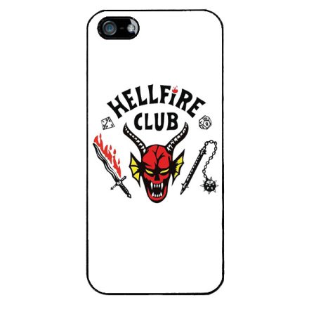 Hellfire Club - White - Stranger Things iPhone 5-5s-SE (2016) tok