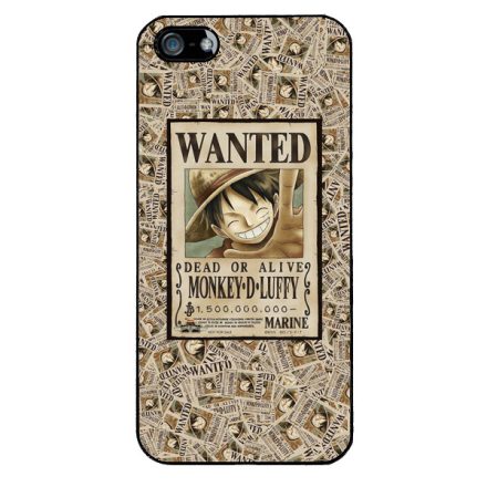WANTED Monkey D Luffy - One Piece iPhone 5-5s-SE (2016) tok