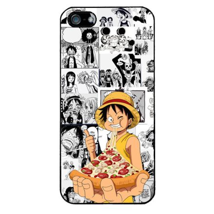 Monkey D Luffy Pizza - One Piece iPhone 5-5s-SE (2016) tok
