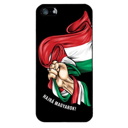 Hajra Magyarok - Szurkolo zaszlo iPhone 5-5s-SE (2016) tok