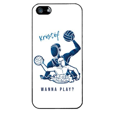 Blue For Him Vizilabda mintas iPhone 5-5s-SE (2016) tok