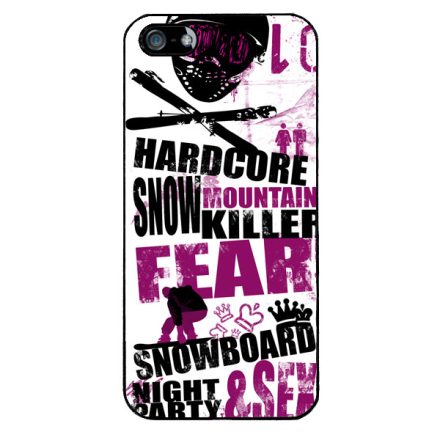 Hardcore Snowboard iPhone 5-5s-SE (2016) tok