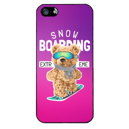 Cuki macis Snowboard iPhone 5-5s-SE (2016) tok