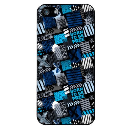 Born to be free Extreme Sport iPhone 5-5s-SE (2016) tok